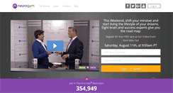 Desktop Screenshot of myneurogym.com